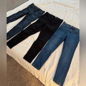 EUC Topshop Jamie jeans set of 3